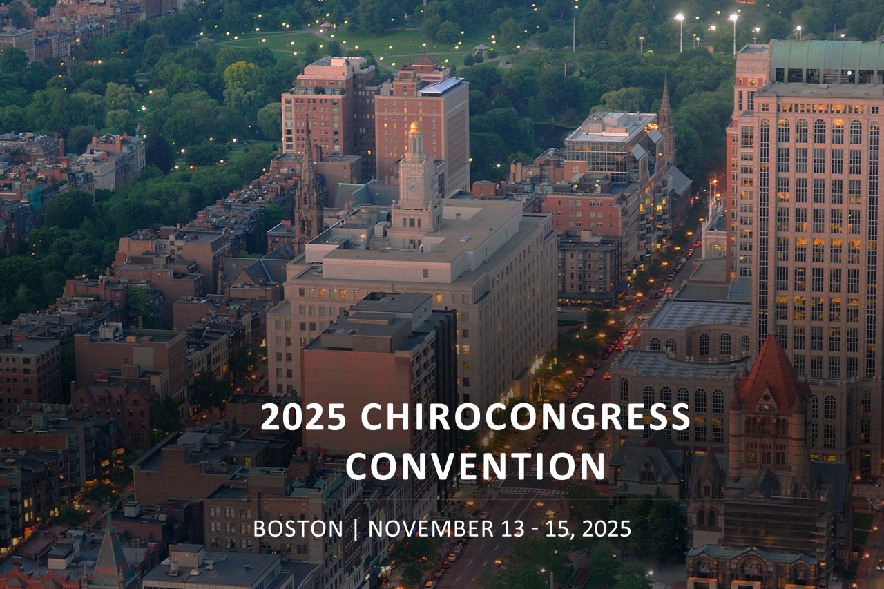2025 Boston Convention ChiroCongress